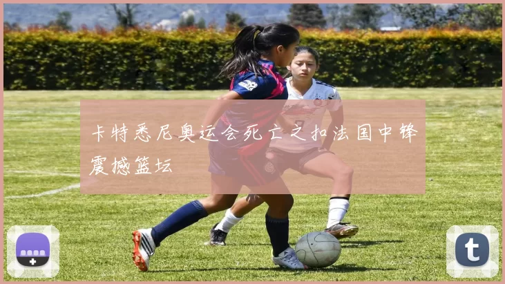卡特悉尼奥运会死亡之扣法国中锋震撼篮坛