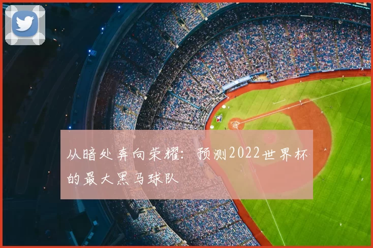从暗处奔向荣耀：预测2022世界杯的最大黑马球队