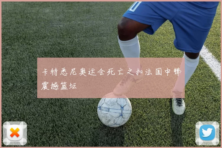 卡特悉尼奥运会死亡之扣法国中锋震撼篮坛