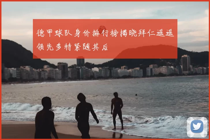 德甲球队身价排行榜揭晓拜仁遥遥领先多特紧随其后