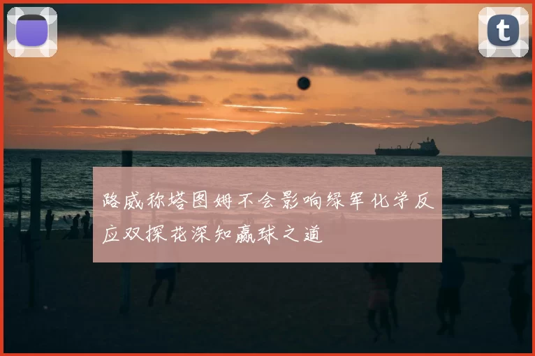 路威称塔图姆不会影响绿军化学反应双探花深知赢球之道