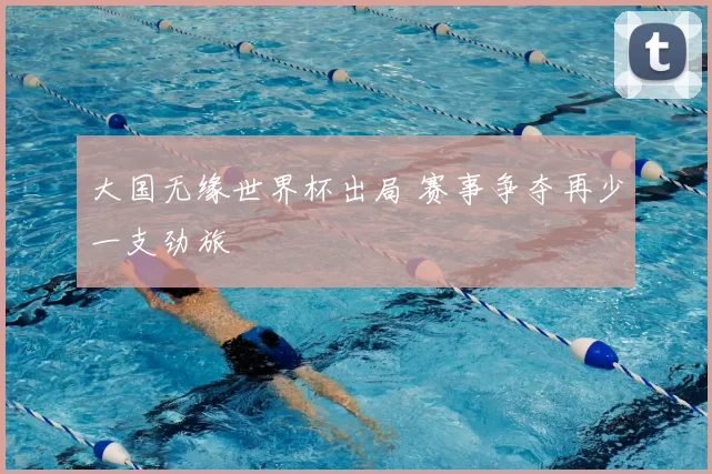 大国无缘世界杯出局 赛事争夺再少一支劲旅
