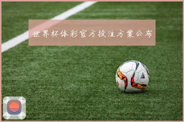 世界杯体彩官方投注方案公布